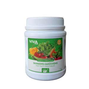 Tirpios trąšos skanioms daržovėms, 1 kg