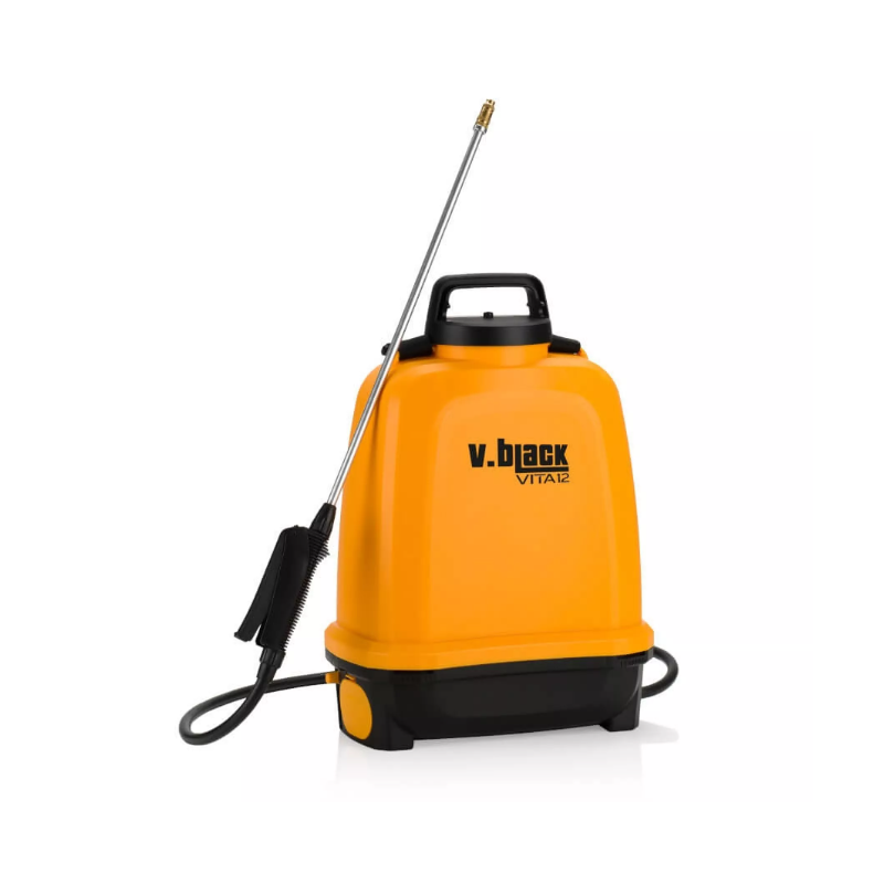 Akumuliatorinis ant nugaros nešiojamas sodo purkštuvas 12L